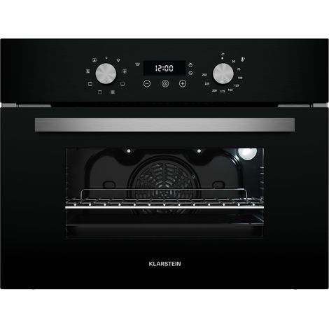 Klarstein Horno empotrable SpaceSmart Compacto 45 cm 41 litros 8 funciones (1/5)