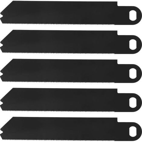 5pcs Lames de Scie SSB152FT Remplacement Compatible avec Black & Decker Scorpion FKS890E/ KS890ECN/ KS890EK Lame de Scie en Acier au Carbone (1/4)