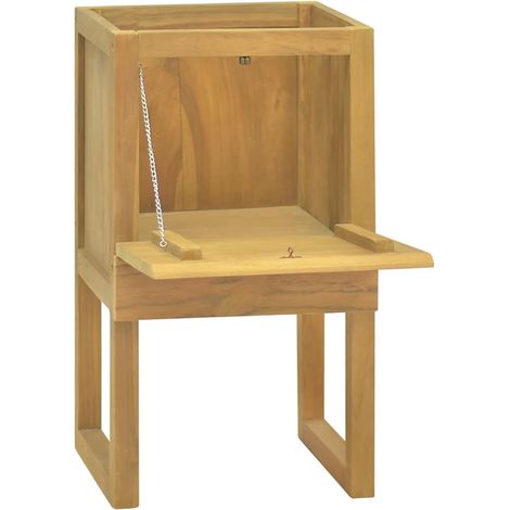 Maison Exclusive - Mobile da Bagno 41x40x75 cm in Legno Massello di Teak (1/5)