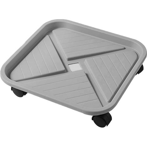 Support de palette de plantes avec roulettes, support de pot de fleurs carré mobile, chariot de jardinière, pour intérieur et extérieur, maison, jardin (1/5)