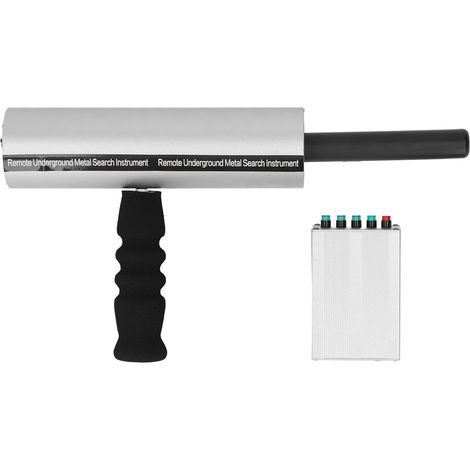Wiederaufladbarer tragbarer Metalldetektor für die Suche nach Gold und Silber (Aluminium, Silber), Tiefe 14 m, Reichweite 800 m, UK-Stecker 100-240 V. (1/5)