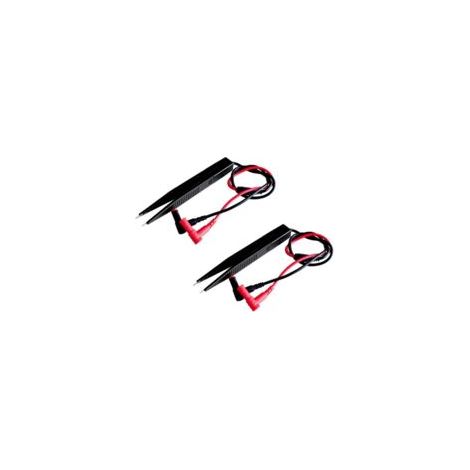 Set mit 2 Multimeter-Messspitzen, Kondensator, Induktivität, LCR, Prüfklemme, SMD-Prüfklemme, Prüfklemme mit 5 mm Durchmesser - Crezuo