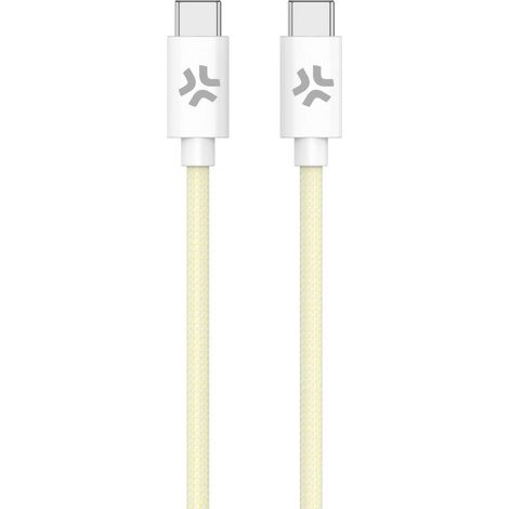 Cable USB-C Celly USBCUSBCCOTTYL Amarillo 1,5 m