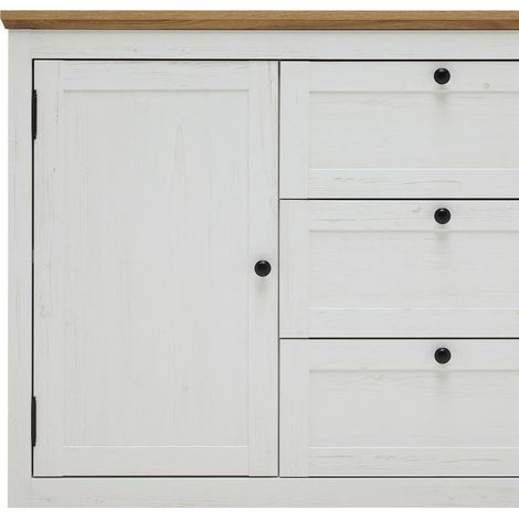 Mömax Sideboard Korsika Eichefarben/Weiß (1/5)
