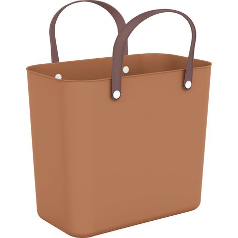 Rotho Einkaufskorb 25 L Albula coral clay Multibag Allzwecktasche Einkaufstasche