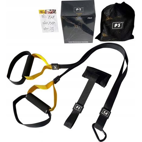 Bandes d'entraînement de suspension TRX P3-1, jaune