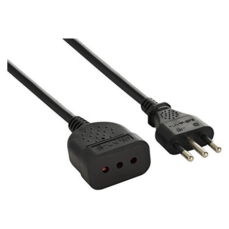 Cavo pl h05vv-f 3g0,75 mt 3 nera 10a - electraline (1/2)