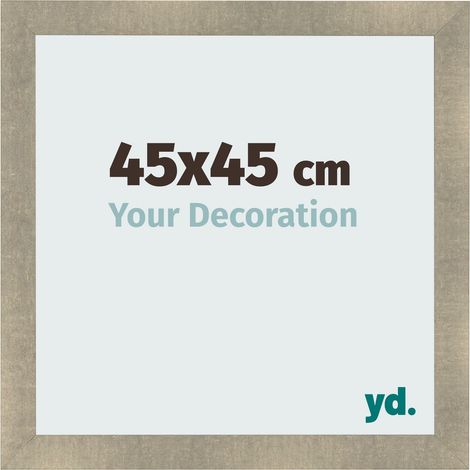 yd. - Cadre photo 45x45 - Or Antique - MDF - Pisa (1/5)