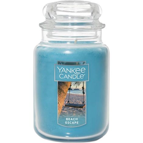 Vela Yankee Candle grande en frasco Beach Escape 623g