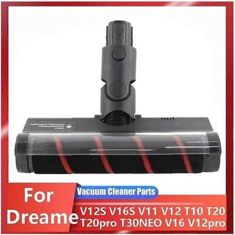 Brosse à rouleau pour Dreame V12S V16S V11 V12 T10 T20 T30 T20pro T30NEO V16 V12pro, tête de brosse en velours doux pour sols (1/5)