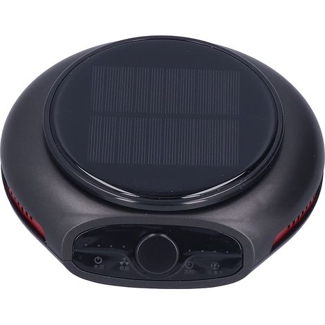 Purificateur d'air intelligent solaire haute efficacité avec affichage numérique, ioniseur négatif, désodorisant et parfum pour voiture et maison (1/5)