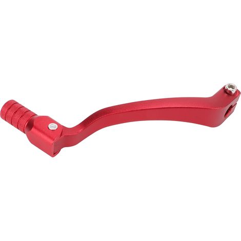 Levier de vitesse moto CNC en aluminium billette rouge 11mm/0.43in pour embrayage ZONGSHEN NC250 250CC refroidi par eau, pédale de changement de rapport robuste (1/5)