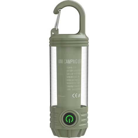 Lampe Camping LED Lampe de Camping avec USB Rechargeable Lampe a Pile Portable Petite Lanterne Exterieur 3 Modes, pour Bivouac Pêche Randonnée Barbecue [Classe énergétique A] (1/5)