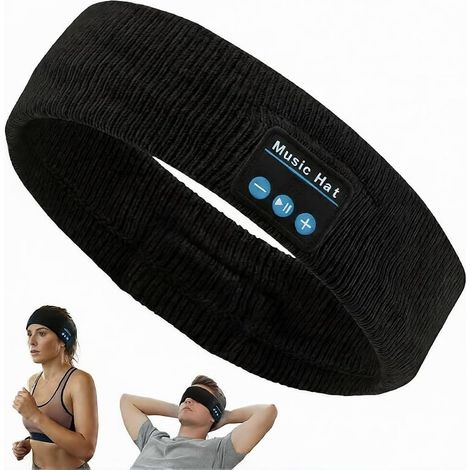 Verstellbares Bluetooth-Stirnband mit Schlaf-Kopfhörern, 3-in-1-Headset (Sport-Stirnband + Maske), ultradünne Hi-Fi-Lautsprecher, über 10 Stunden Akkulaufzeit, Bluetooth 5.4, Freisprechfunktion für Sc (1/5)