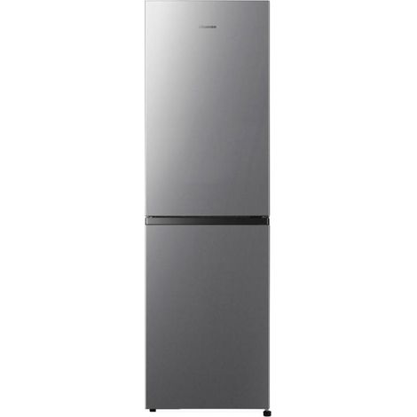 Hisense RB327N4ADD Kühl-Gefrierkombination Edelstahl Satin 256 L