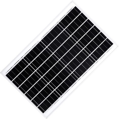 40-W-monokristallines Silizium-Solarpanel, Photovoltaikmodul, Stromerzeugungspanel, Solarpanel zum Laden im Außenbereich (1/5)