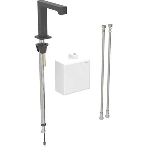Robinetterie de lavabo Geberit Brenta, saillie 195mm, avec (1/2)