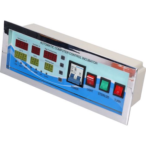 Incubateur automatique pour œufs de volaille XM-18G avec capteur de température et d'humidité (poulets, oies, canards) - 110 V (1/5)