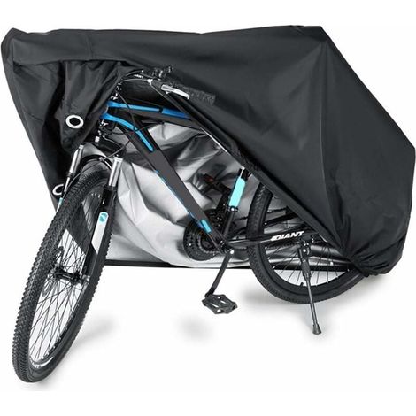Housse de vélo,Housse de Protection extérieure imperméable pour vélo,Couverture étanche Anti poussière Protection UV pour VTT et vélo de Route 200x70x110cm (1/4)