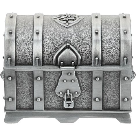 Vintage Zinc Alloy Jewelry Box, Decorative Box (1/5)