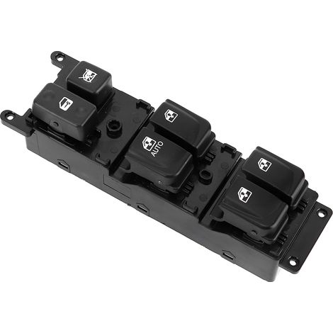 GARRYFIZH Interrupteur de lève-vitre électrique, bouton de régulateur noir intégré, résistant à l'usure, référence 93570-3K01, compatible avec Hyundai Sonata 2005-2007. (1/5)