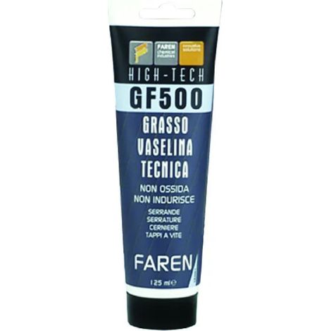 Grasso lubrificante "Faren" alla vaselina tecnica 'GF500' per organi meccanici (1/2)