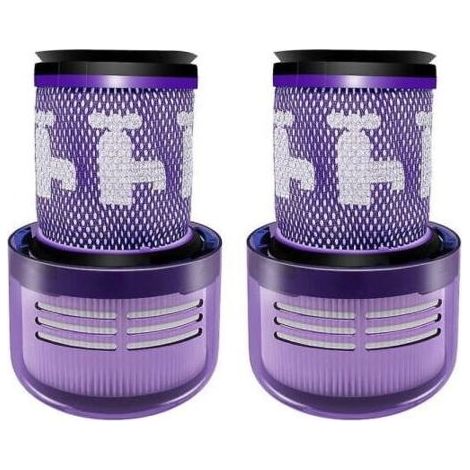 PA Lot de 2 Filtres de Rechange Lavables pour Aspirateur Sans Fil Dyson V12 Detect Slim (1/4)