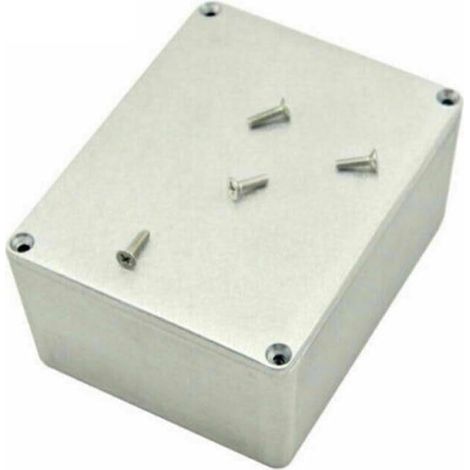 Aluminiumgehäuse, IP54, Druckguss, Silber, für elektrische Instrumente (1/5)