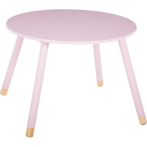 Tavolino MDF rosa Nordic Kids  43x60x60cm