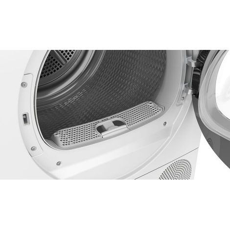Bosch Serie 6 WQG233D1II asciugatrice Libera installazione Caricamento frontale 8 kg Bianco (1/5)