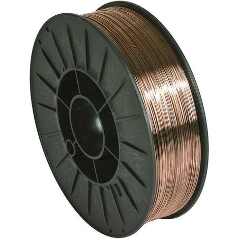 Rollo lleno de acero de 5 kg GYS G3Si1 ER70S-6 Ø 1,0