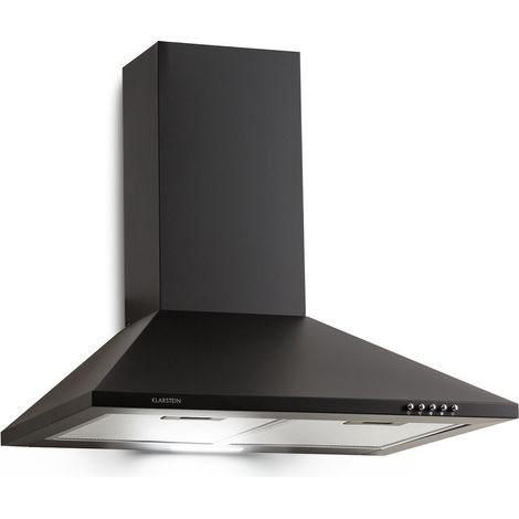 Zugspitze 60 Dunstabzugshaube Wandhaube 65W 310m³/h LED schwarz