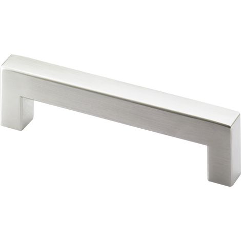 Hettich Möbelgriff Edelstahlt gebürstet 14,0 x 111,0 x 40,0 mm - 1 Stück Halterungen & Griffe