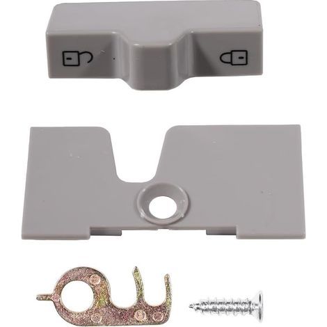 Verrou de porte de réfrigérateur/congélateur de camping-car compatible avec les réfrigérateurs de la série RM7 2412757607 (1/5)