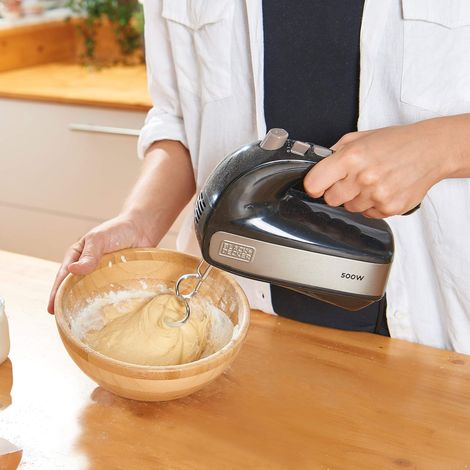 Black & Decker BXMX500E batidora negra acero inoxidable