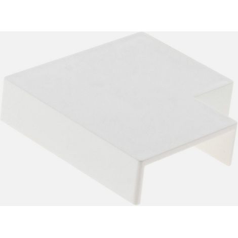 Flache Winkelverkleidung 30x10mm weiß  Packung mit 4