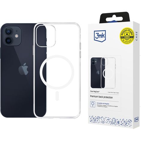 Custodia magnetica trasparente 3mk per Apple iPhone 12/12 Pro. (1/5)