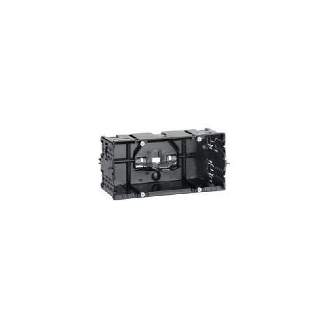 Caja de montaje Hager gls55002 2 tomas compatible BR C-Profil