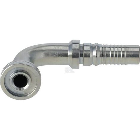Raccordo 4SH-DN16 con flangia ø31,8 mm 90° ALFAGOMMA SFSH16890G2 (1/3)