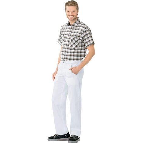 Arbeitshose Bundhose BW 290 reinweiß Größe 48 (1/5)