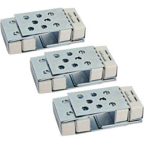 Lot de 3 kits trappe magnétique pour accès baignoire Semin - s'adapte à toute dimension de carrelage - pièces humides et salle de bain (1/5)