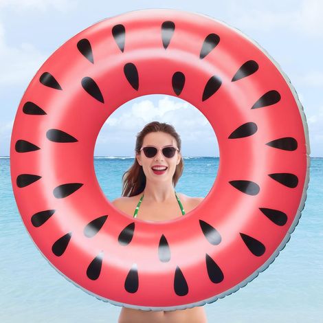Adult Inflatable Buoy, Swimming Ring, Children's Pool Buoy, Inflatable Raft Toy for Pool Parties, Holidays (1/5)