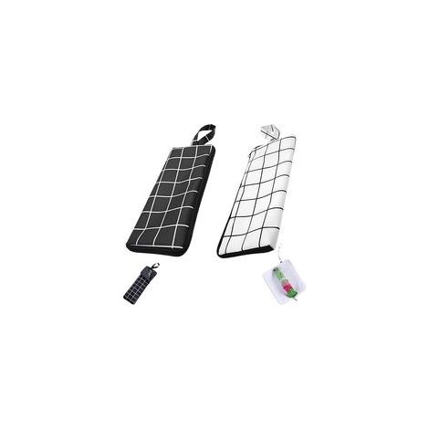 Lot de 2 Housse Pour Parapluie, Sac De Rangement Pour Parapluie, Housse De Parapluie Imperméable Pliant, Pochette Portable Réutilisable Pour Parapluie Mouillé - Noir-Blanc à carreaux 38 x 12,5 cm