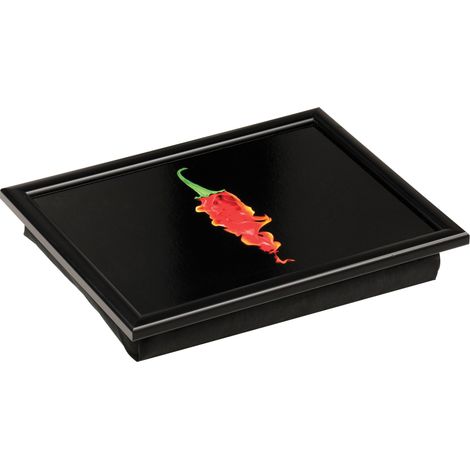 Premier Housewares Flaming Chilli Lap Tray (1/4)
