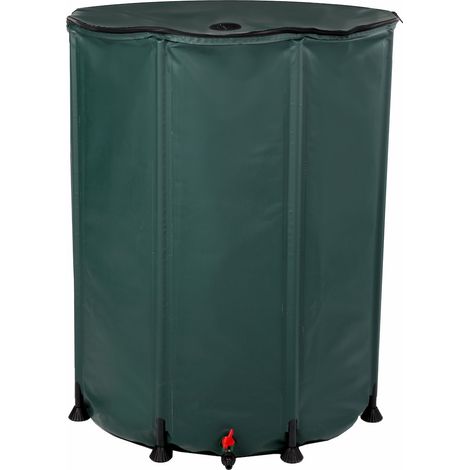 Faltbare Regentonne grün 500 Liter