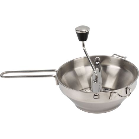 Moulin à légumes manuel en acier inoxydable, presse-purée pour confitures, légumes, fruits, pommes de terre et ail