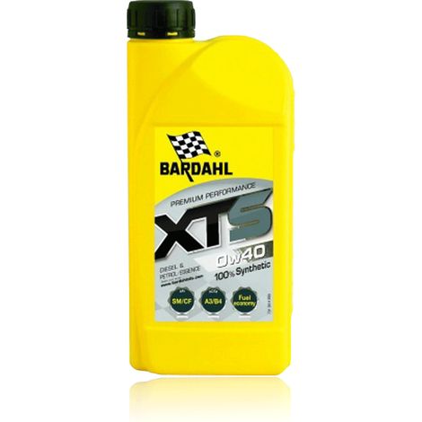 Huile 0W40 XTS - 100% synthèse A3/B4-12 - 1L - BARDAHL