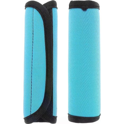 2 Stück abnehmbare Anti-Rutsch-Überzüge für Hantelgriffe an der Hantelstange, Fitnesszubehör, Langhantelgriffe aus Neopren (1/4)