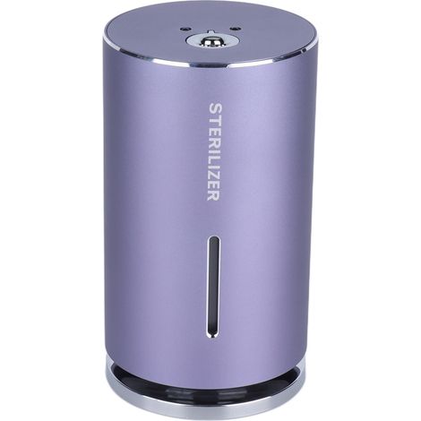 Humidificateur à Ultrasons avec Détecteur Infrarouge et Recharge USB, Brumisateur d'Alcool Sans Contact Violet (1/5)