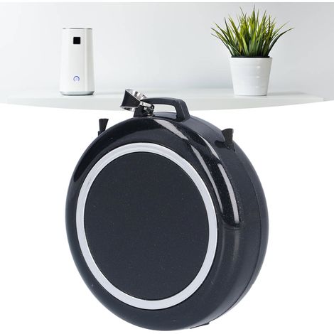 Mini purificateur d'air personnel rechargeable avec collier, filtre à air portable à ions négatifs, noir. (1/5)